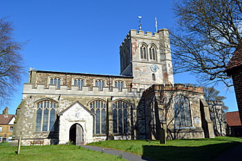 The church from the south-east March 2016